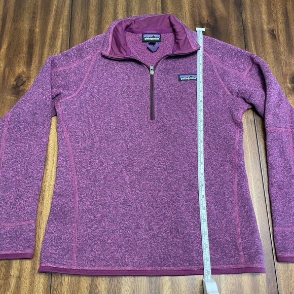 Patagonia Women’s Full Zip Better Sweater Jacket Size S Purple - Picture 6 of 6